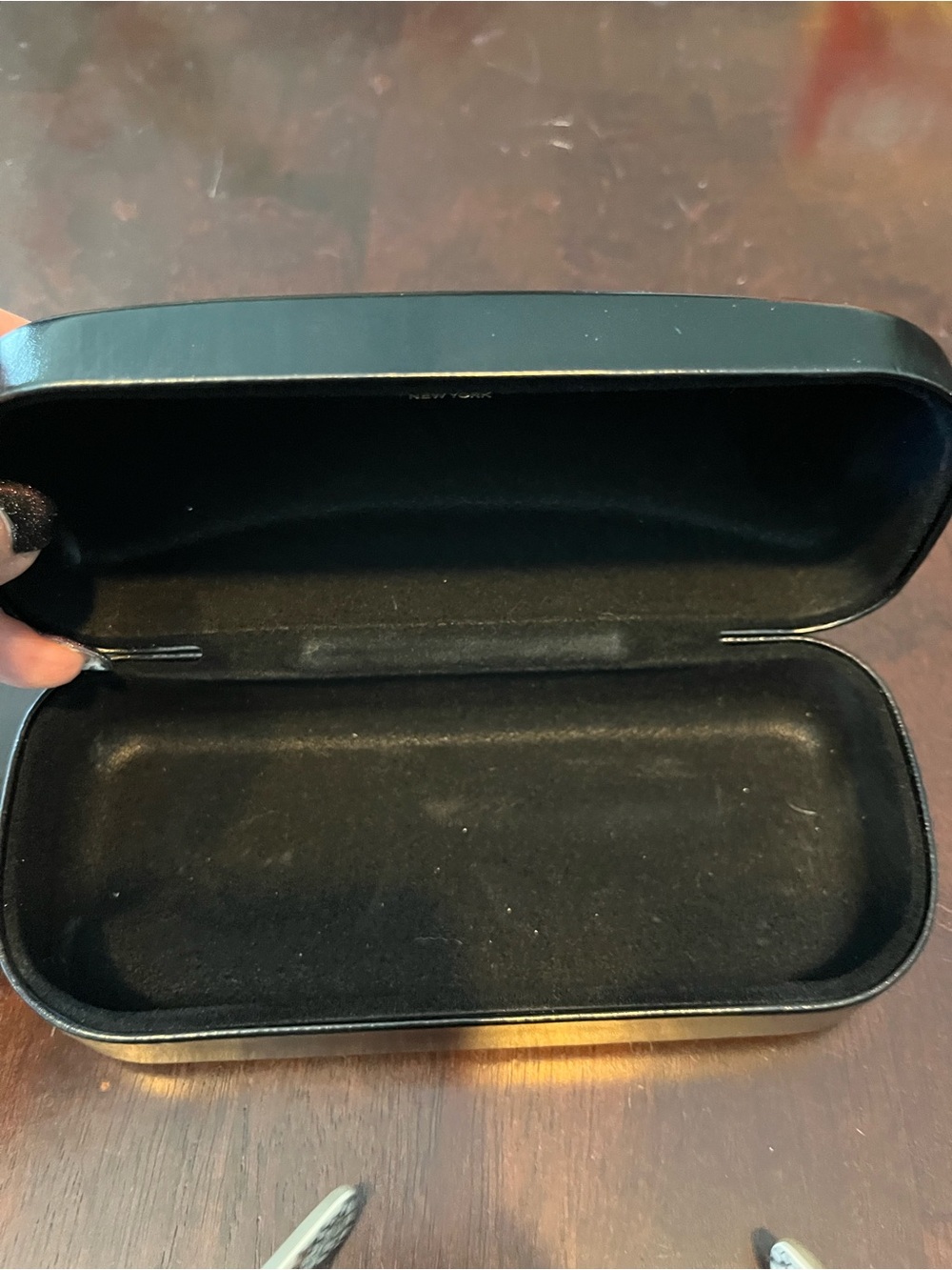 Coach Cream Cat-Eye Sunglasses with Dark Lenses - Picture 8 of 8